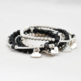 Armband Onyx 4 mm