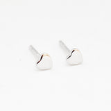 Oorbellen hart 3 mm