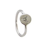 Ring letter rondje - Ringen - Zilver & Zoet