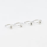 Ring letter stapel