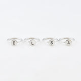 Ring letter stapel