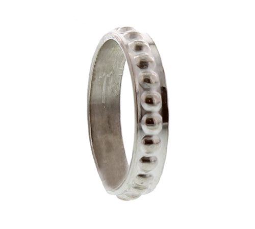 Ring stip breed - Ringen - Zilver & Zoet