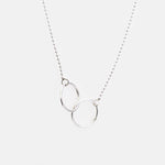 ketting twee cirkels 13 mm gelijk bolletjes
