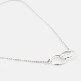ketting twee cirkels 13 mm gelijk bolletjes