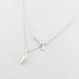 Ketting schelp wenteltrap