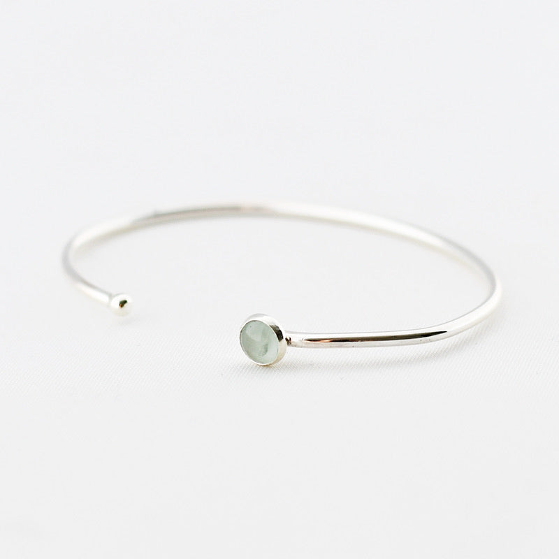 Armband cuff edelsteen