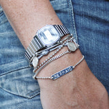 Armband tekst - Armbanden - Zilver & Zoet