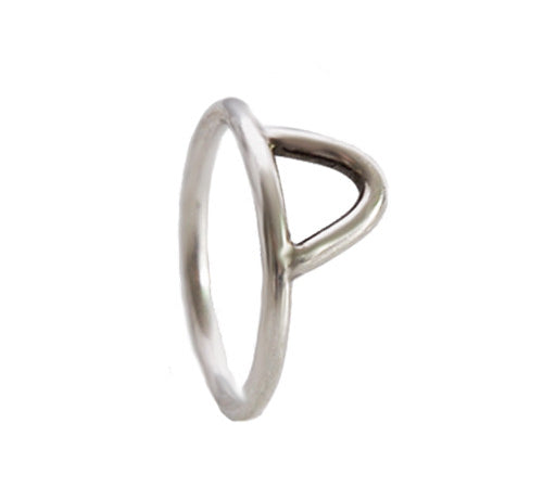 Ring driehoek - Ringen - Zilver & Zoet