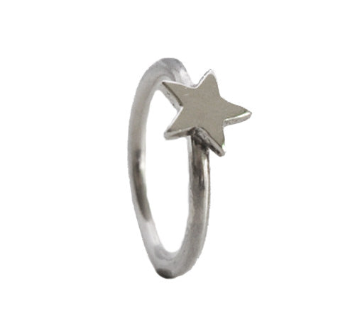 Ring ster - Ringen - Zilver & Zoet